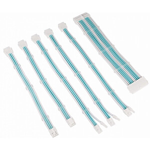 Удлинители кабеля блока питания Kolink Core 6 Cables Brilliant White / Powder Blue