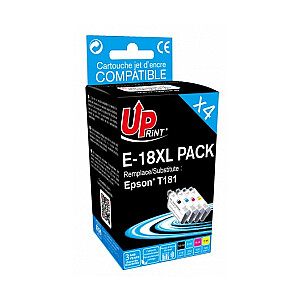 UPrint Epson E-18XL черный/цветной