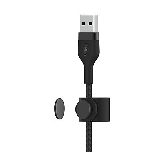 Belkin CAA010BT3MBK USB kabelis 3m USB A USB C/Lightning Black