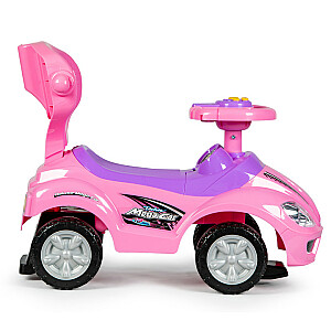 Pusher ride luksusa 3in1 Pink