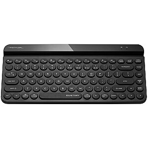 Bezvadu tastatūra A4tech FSTYLER FBK30 melna 2.4GHz+BT (klusums)