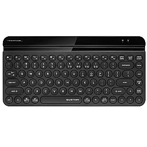 Bezvadu tastatūra A4tech FSTYLER FBK30 melna 2.4GHz+BT (klusums)