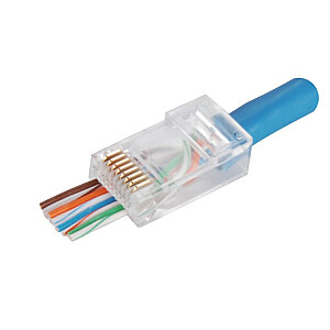 Проходная вилка Alantec-RJ45 UTP кат. 6 (упаковка из 100 шт.)