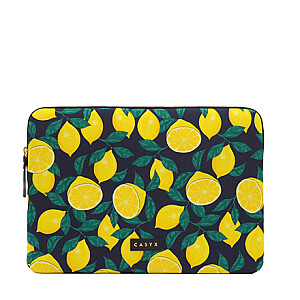 Casyx for MacBook SLVS-000002 Fits up to size 13 ”/14 ", Sleeve, Midnight Lemons, Waterproof