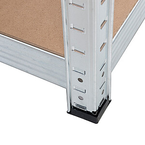 Полки 175кг x5 180x90x40cm шкафа стеллажа для хранения металла GreenBlue GB378 гальванизировали складывая MDF
