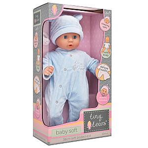 Мягкая кукла TINY TEARS в синей одежде, 11013