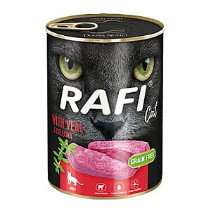 DOLINA NOTECI Rafi Cat Adult с телятиной - влажный корм для кошек - 400г
