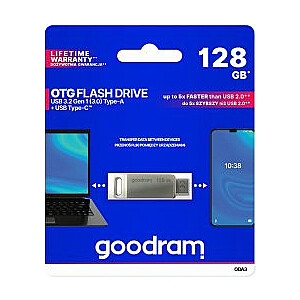 GOODRAM 128 ГБ ODA3 czarny [USB 3.2 / USB типа C]