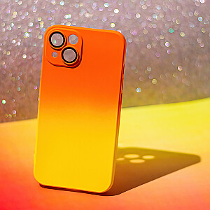 Fusion Neogradient 1 case silikona aizsargapvalks Apple iPhone 11 oranžs dzeltens