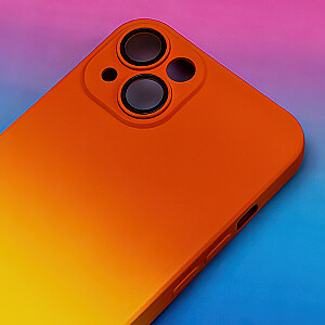 Fusion Neogradient 1 case silikona aizsargapvalks Apple iPhone 7 | 8 | SE 2020 | 2022 oranžs dzeltens