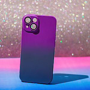 Fusion Neogradient case 2 силиконовый чехол для Samsung A135 Galaxy A13 4G фиолетовый синий
