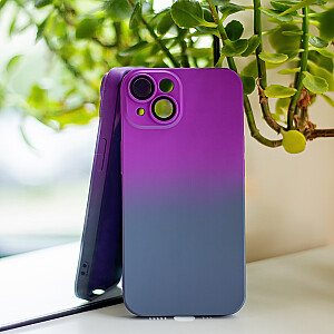 Fusion Neogradient case 2 силиконовый чехол для Samsung A546 Galaxy A54 5G фиолетовый синий