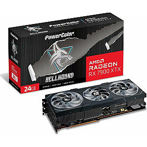 Power Color Radeon RX 7900 XTX Hellhound 24GB GDDR6 grafikas (RX 7900 XTX 24G-L/OC)