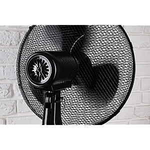 ELDOM TOLL ventilators, 40 W, stāvošs, diametrs 40 cm, pults, melns