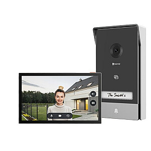Видеодомофон EZVIZ HP7 17,8 см (7") Черный, Серебристый