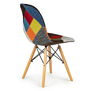 Набор из 4 лоскутных стульев ModernHome