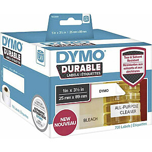 Пластиковые этикетки Dymo DYMO белые