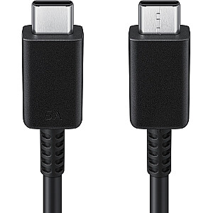 Samsung EP-DN975BBEGWW universālais USB-C kabelis | 1,0 m | 5A | 45W | melns (OEM)