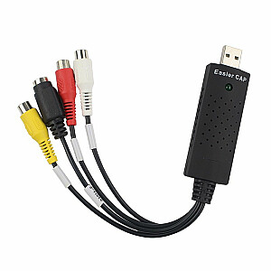 RoGer USB Video signālu uztveršanas karte AV / RCA/ S-Video / NTSC, PAL