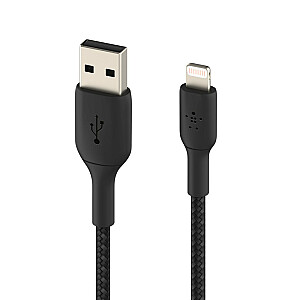 Кабель Lightning Belkin CAA002BT3MBK, 3 м, черный