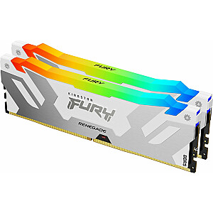 Atmiņa Kingston Fury Renegade RGB DDR5 32GB 6000MHz CL32 (KF560C32RWAK2-32)