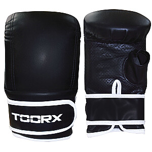 Боксерские перчатки для сумок TOORX JAGUAR L/XL черные из экокожи