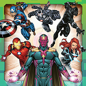 Пазл RAVENSBURGER Marvel Avengers 3x49p, 08040