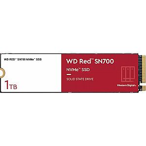 Disk WD Red SN700 1 TB M.2 2280 PCI-E x4 Gen3 NVMe SSD (WDS100T1R0C)