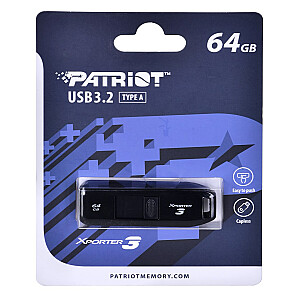 FLASH DRIVE Xporter 3 64GB Type A USB3.2