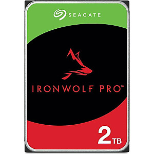 Seagate IronWolf 2TB 3,5 collu SATA III 6Gb/s servera disks (ST2000VN003)