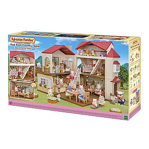 SYLVANIAN FAMILIES Lauku māja ar sarkano jumtu