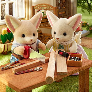 SYLVANIAN FAMILIES Figūriņas Feneku lapsiņu ģimenīte