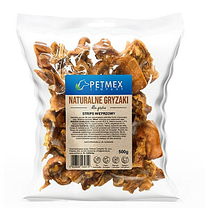 Жевательная резинка для собак PETMEX Pork Strips - 500 г