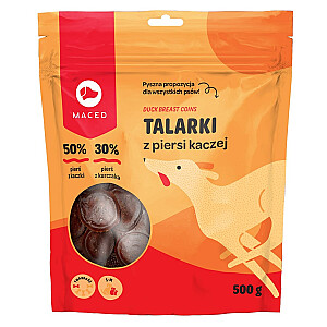 Čipsi MACED Duck - Kārumi suņiem - 500g