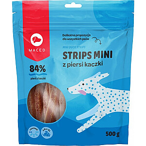 MACED Mini Strips pīlēm - Kārumi suņiem - 500g