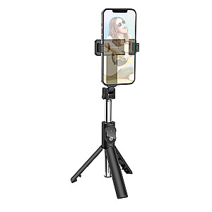 Borofone Selfie Stick BY7 Magic Mirror bluetooth with tripod and remote control black