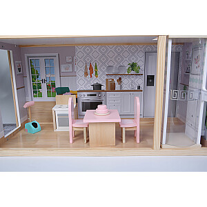 XXL Dollhouse Residence Maya 28 e. Eko rotaļlietas