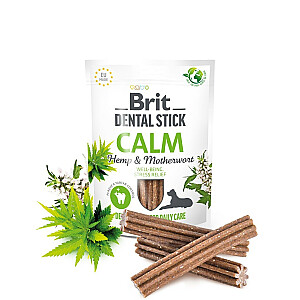 Brit Dental Stick Calm Kaņepes un Materwort 251g