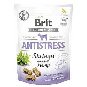 BRIT Functional Snack Antistress Shrimp - Suņu kārums - 150g