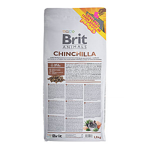 BRIT Animals Chinchila Complete - сухой корм для шиншилл - 1,5 кг