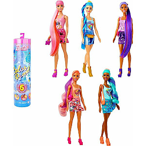Barbie Doll Mattel Barbie Color Reveal Doll Total Denim Series (HJX55)