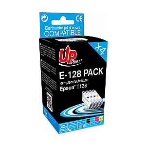Картридж с чернилами UPrint Epson T1281-4 Multipack