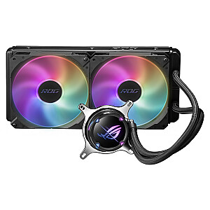 ASUS ROG STRIX LC II 280 ARGB CPU universāls šķidruma dzesētājs 14cm melns 1gab