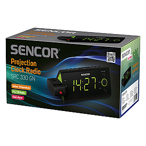 SENCOR Часы с радио SRC 330 GN