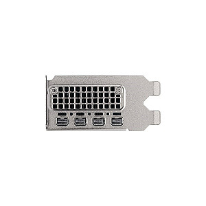 Графическая карта PNY NVIDIA RTX A2000 12 ГБ, GDDR6, 4x DisplayPort, PCI Express 4.0, два слота LP — кронштейн ATX, Small Box