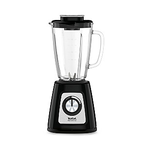 Blenderis Tefal BlendForce II BL4358 1,25 l Galda blenderis 800 W Melns, Slīpēts tērauds