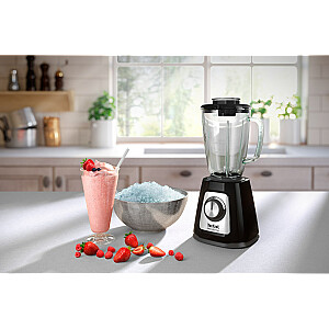 Blenderis Tefal BlendForce II BL4358 1,25 l Galda blenderis 800 W Melns, Slīpēts tērauds