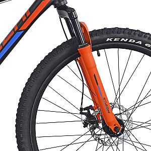 Vīriešu kalnu velosipēds Stucchi 27.5 New Age Melns/Oranžs matēts (Rata izmērs: 27.5 Rāmja izmērs: M)