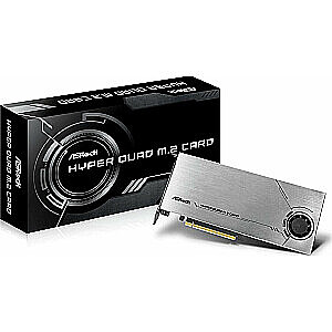 ASRock Adapter HYPER QUAD M.2 CARD kontrolieris