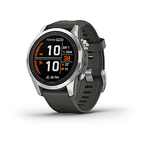 Garmin fenix 7S Pro 3,05 см (1,2") MIP 42 мм Цифровой 240 x 240 пикселей Сенсорный экран Серебристый Wi-Fi GPS (спутниковый)